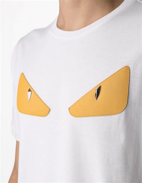 mens fendi eyes t shirt|fendi t shirt i offer.